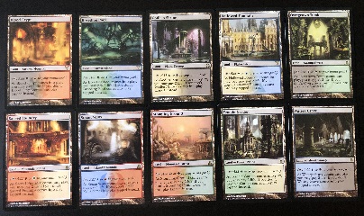 Shock Land DIS/GTP/RAV (Totale 10 carte) Dissension